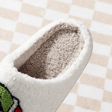 Load image into Gallery viewer, Grinchmas is Here Fuzzy Slippers