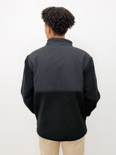 Load image into Gallery viewer, Burlebo Sherpa Full Zip Jacket in Black