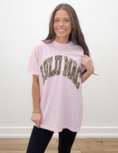 Load image into Gallery viewer, Lulu Mac Bottomland Camo Logo SS Tee in Blossom