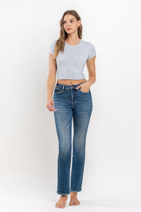 A New Woman High Rise Straight Leg Jeans