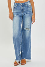 Load image into Gallery viewer, The Goodness High Rise Frayed Wide Leg Jeans