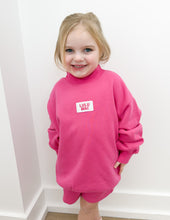Load image into Gallery viewer, Lulu Mac Youth Terry Shorts in Hot Pink