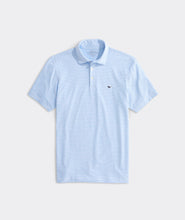 Load image into Gallery viewer, Vineyard Vines Bradley Stripe Sankaty Polo in Ocean Breeze Tejeda