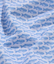 Load image into Gallery viewer, Vineyard Vines Printed Sankaty Polo in Bonefish Jake Blue