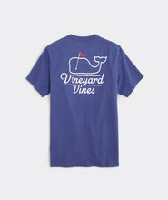 Load image into Gallery viewer, Vineyard Vines Golf Flag Short Sleeve Tee in Moonshine