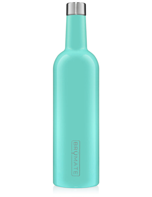 BruMate WINESULATOR 25oz Wine Canteen Aqua