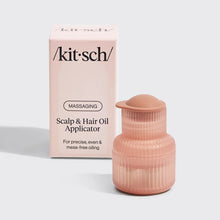 Load image into Gallery viewer, Kitsch Plastic Scalp &amp; Hair Oil Applicator in Terracotta