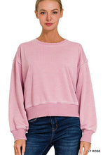 Load image into Gallery viewer, Love is Crazy Pullover Top Lt Rose