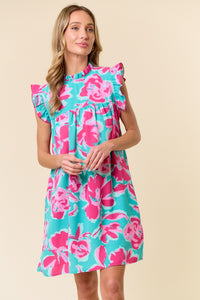 Let's Dance Together Floral Dress