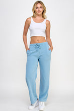 Load image into Gallery viewer, We&#39;re Gonna Make It Fleece Jogger in Light Blue