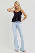 Load image into Gallery viewer, Came Here for Love Low Rise Flare Jeans