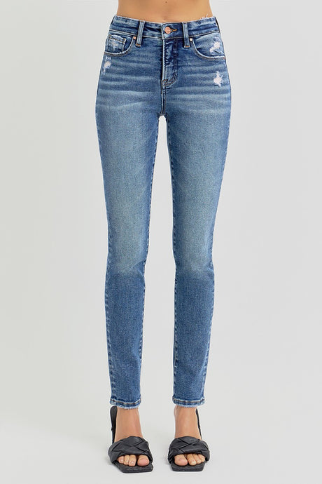 Wrapped Up In You High Rise Skinny Jeans