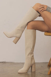 Out And About Boots in Beige