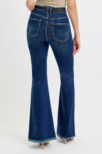 My Winter Wish Tummy Control High Rise Flare Jeans