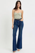 Load image into Gallery viewer, My Winter Wish Tummy Control High Rise Flare Jeans