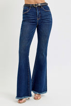 Load image into Gallery viewer, My Winter Wish Tummy Control High Rise Flare Jeans