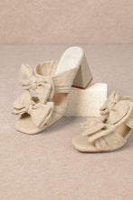 Load image into Gallery viewer, Young Wild &amp; Free Double Bow Strap Heels