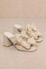 Load image into Gallery viewer, Young Wild &amp; Free Double Bow Strap Heels