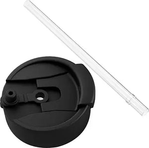 Frost Buddy Universal Buddy Drinking Lid w/ Straw Black