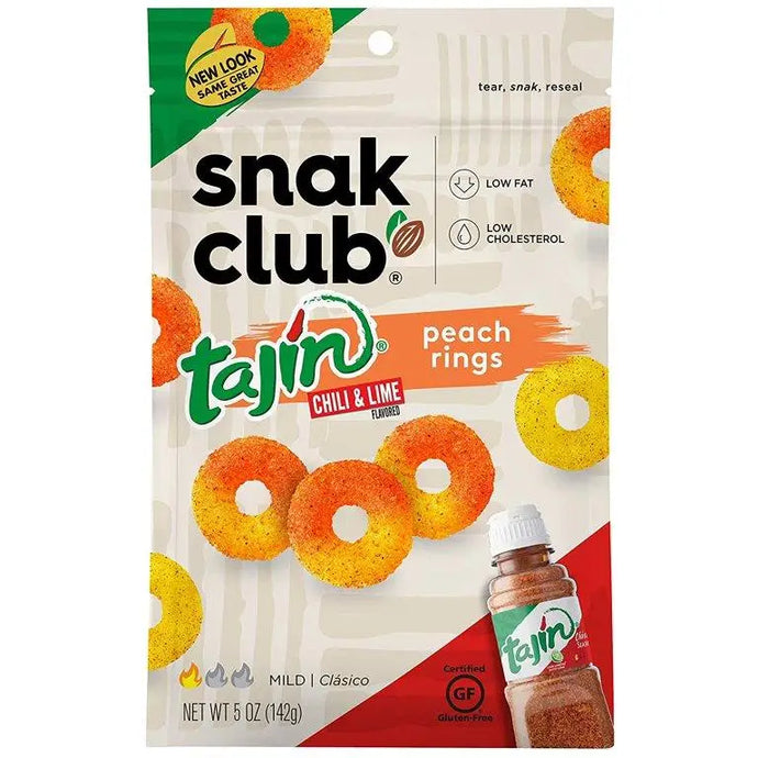 Snak Club Tajin Peach Rings