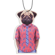 Load image into Gallery viewer, Pug in Hawaii Car Freshie Jasmine