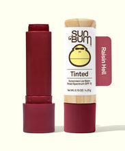 Load image into Gallery viewer, Sun Bum Tinted SPF 15 Lip Balm Raisin Hell