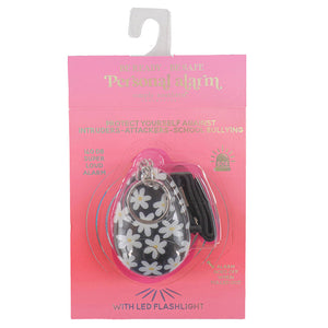 Simply Southern Black Flower Personal Alarm