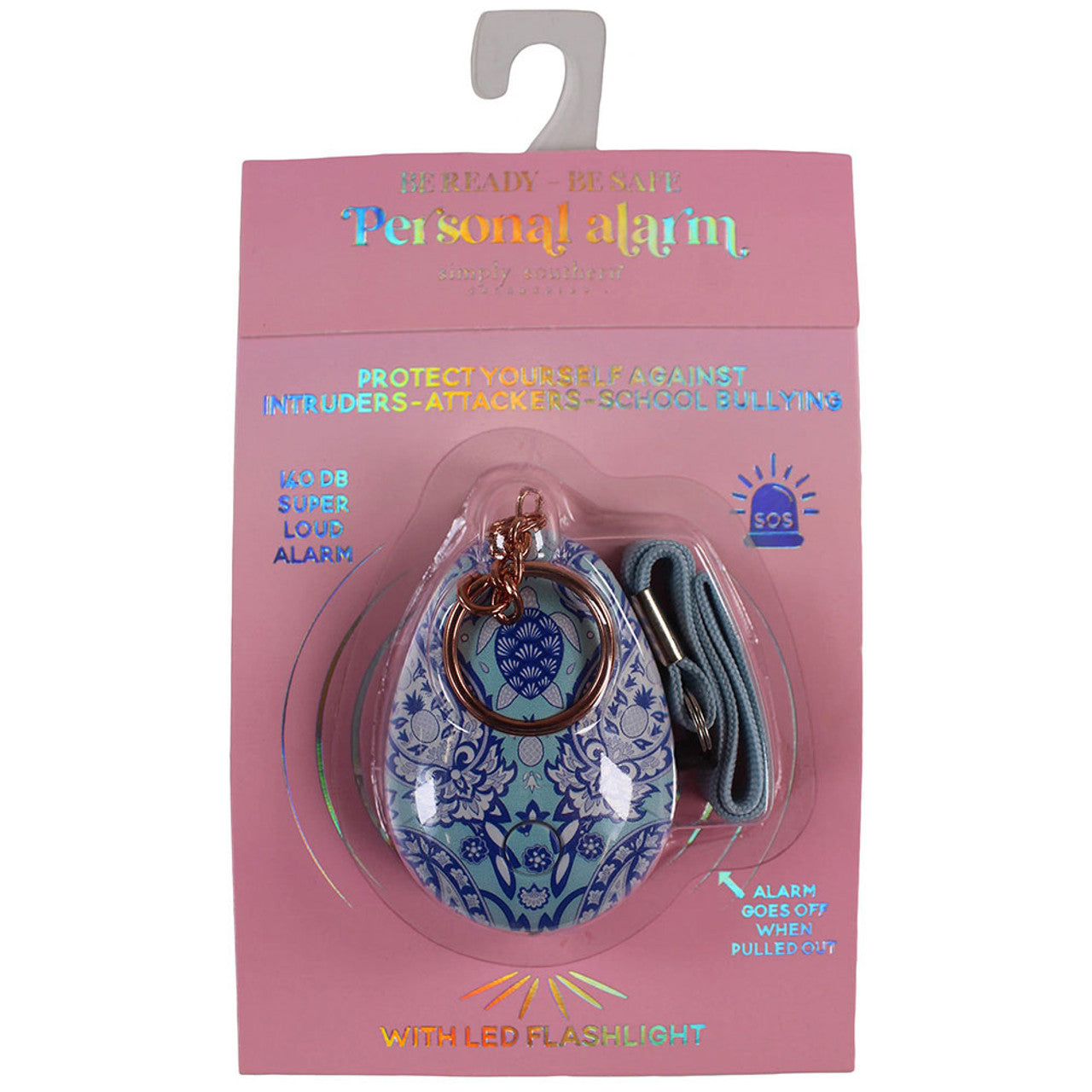 Simply Southern Paisley Personal Alarm