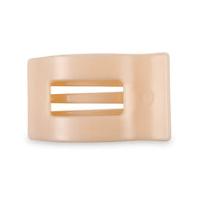 Load image into Gallery viewer, Teleties Medium Flat Rectangle Clip Almond Beige