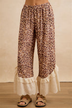 Load image into Gallery viewer, You Never Know Leopard Ruffled Lace Pants