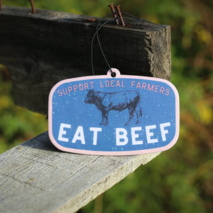 Scent South Eat Beef Air Freshener in Black Ice