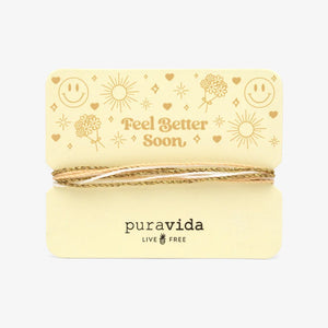 Puravida Feel Better Soon Bracelet Card