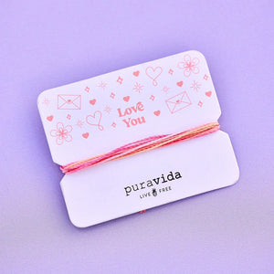 Puravida Love You Bracelet Card