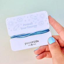 Load image into Gallery viewer, Puravida Protect Your Energy Bracelet Card