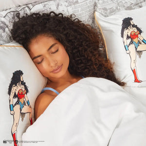 Wonder Woman x Kitsch King Satin Pillowcase Believe in Wonder