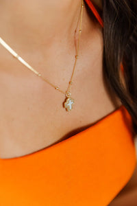 Taylor Shaye Meg Cross Necklace