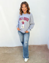 Load image into Gallery viewer, Mississippi State Bulldogs Cartoon Mascot Thrifted Sweatshirt