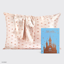 Load image into Gallery viewer, Disney x Kitsch Standard Satin Pillowcase Desert Crown