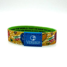 Load image into Gallery viewer, Versible Soar Survivor Series Bible Verse Wristband