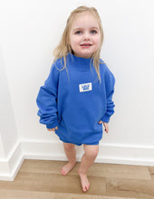 Load image into Gallery viewer, Lulu Mac Youth Terry Shorts in Bright Blue