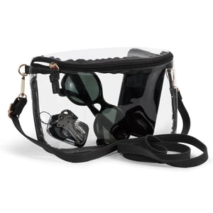 Lexi Clear Purse Black