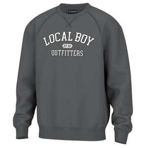 Local Boy Collegiate Cotton Crewneck