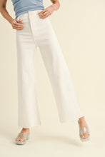 Load image into Gallery viewer, Even If Straight Wide Leg Denim Pants in Cream