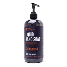 Load image into Gallery viewer, Duke Cannon Naval Diplomacy Liquid Hand Soap