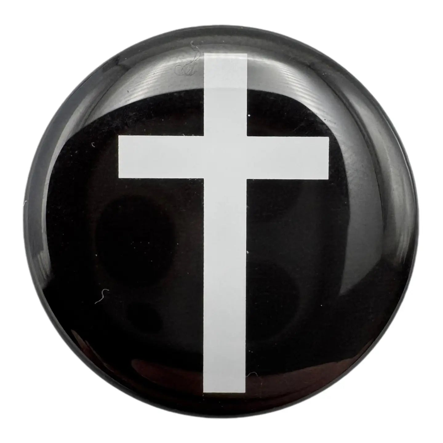 Versible Black + Cross Tap to Pray Sticker