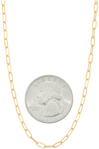 Liars + Losers Dainty Chain Necklace Silver