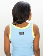Load image into Gallery viewer, Lulu Mac Logo Tank in TWG/Yellow