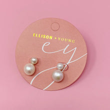 Load image into Gallery viewer, Who I Used to Be Classic Double Pearl Earrings