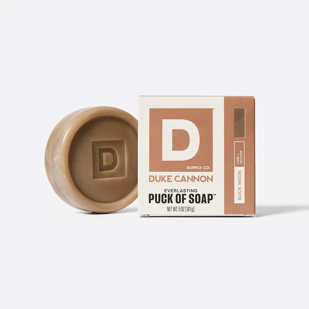 Duke Cannon Everlasting Puck of Soap in Buck Moon