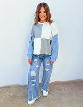 Load image into Gallery viewer, You Look Like You Love Me Color Block Sweater